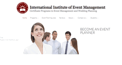 Desktop Screenshot of institute-of-event-management.com